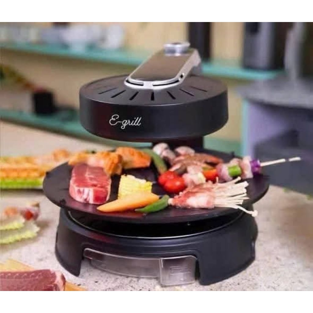 Bếp Nướng Xoay Tròn Không Khói E-Grill – Trải Nghiệm Nướng Đỉnh Cao