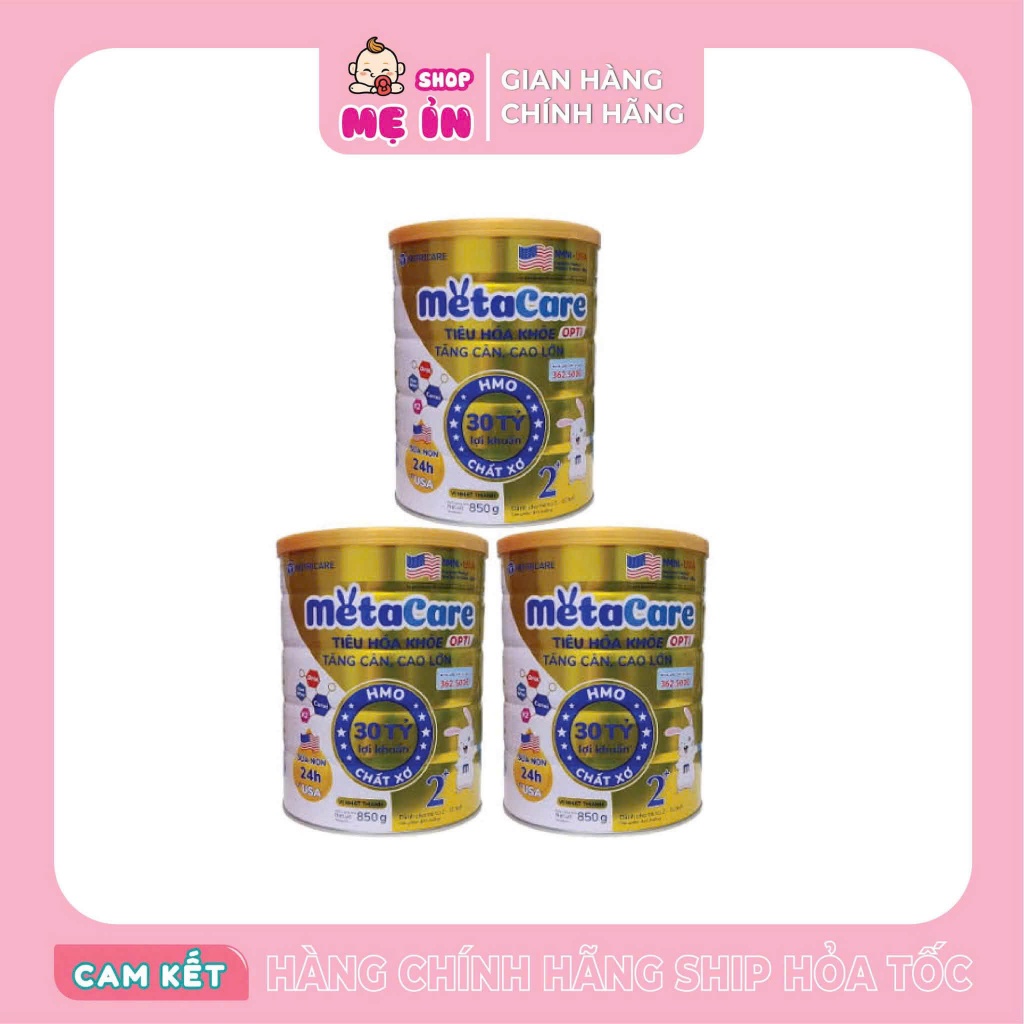 Sữa Bột Metacare Opti Vàng Lon 800g - Đủ Số Cho Bé
