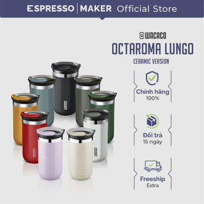 Cốc giữ nhiệt Wacaco Octaroma 300ml ( Phiên bản lòng trong tráng sứ )