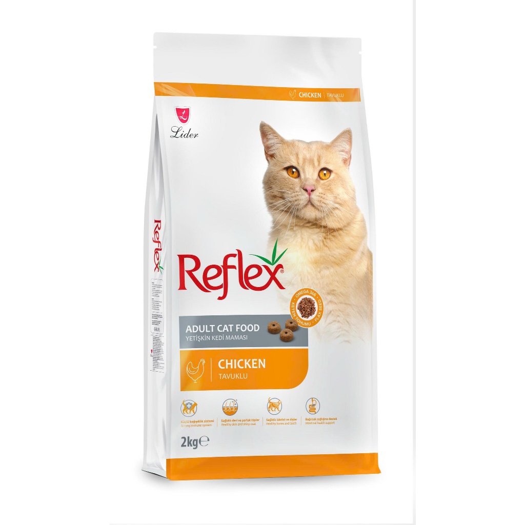 [15KG] Hạt cho mèo lớn REFLEX ADULT Chicken & Rice 15KG
