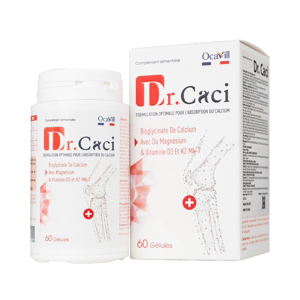 Viên uống Dr. Caci Ocavill giúp xương và răng chắc khỏe (60 viên)