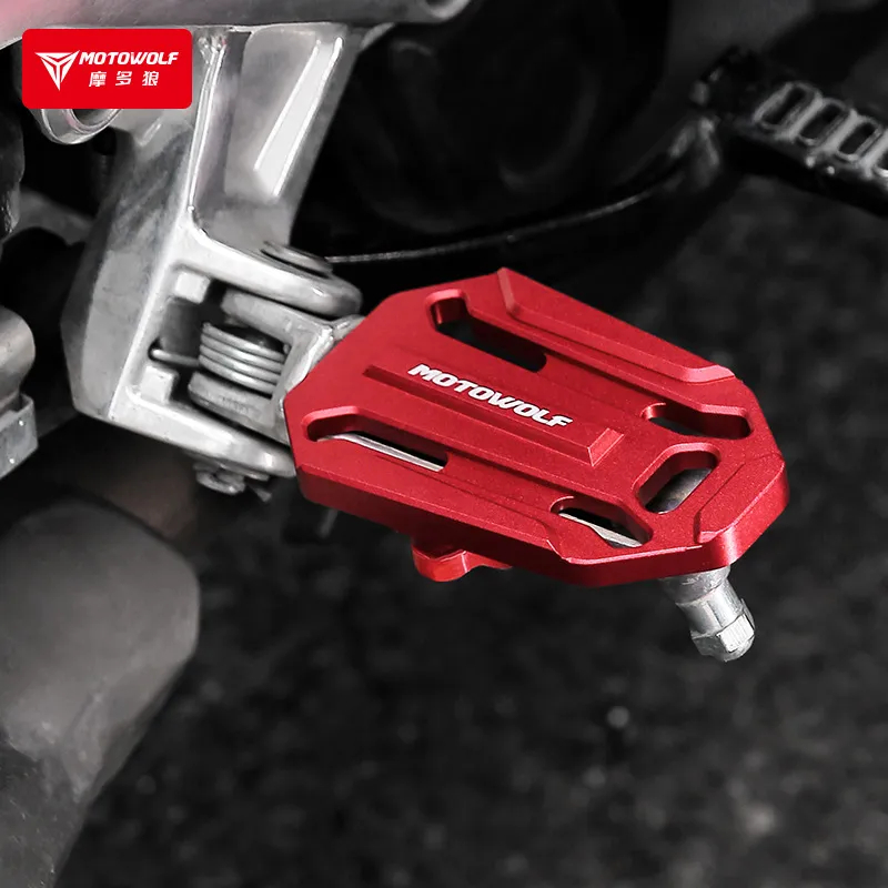 Bàn đạp Motowolf chống trượt cnc cho xe máy Honda CB500X CB400X CB 500X CB400F CB500F