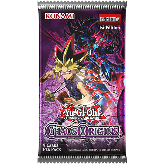 [KW2 Yugioh] [EN-UK] Gói Yugioh Chaos Origins  Booster Pack CORI - Chính hãng Konami