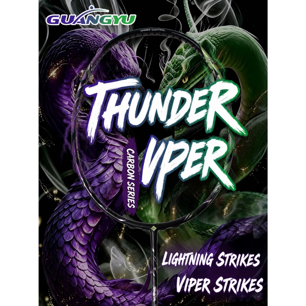 Vợt cầu lông GuangYu Thunder Viper Anaconda chính hãng tấn công vũ bão 240 Vợt cầu lông GuangYu Thun