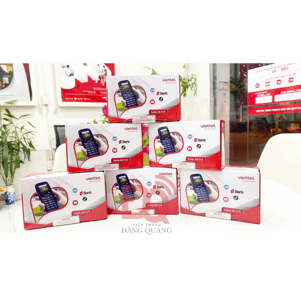 Điện Thoại Viettel Sumo V1S 4G Chính Hãng Giá Rẻ 2 SIM Phím Bấm VoLTE Bảo Hành 12 Tháng mẫu new | BigBuy360 - bigbuy360.vn