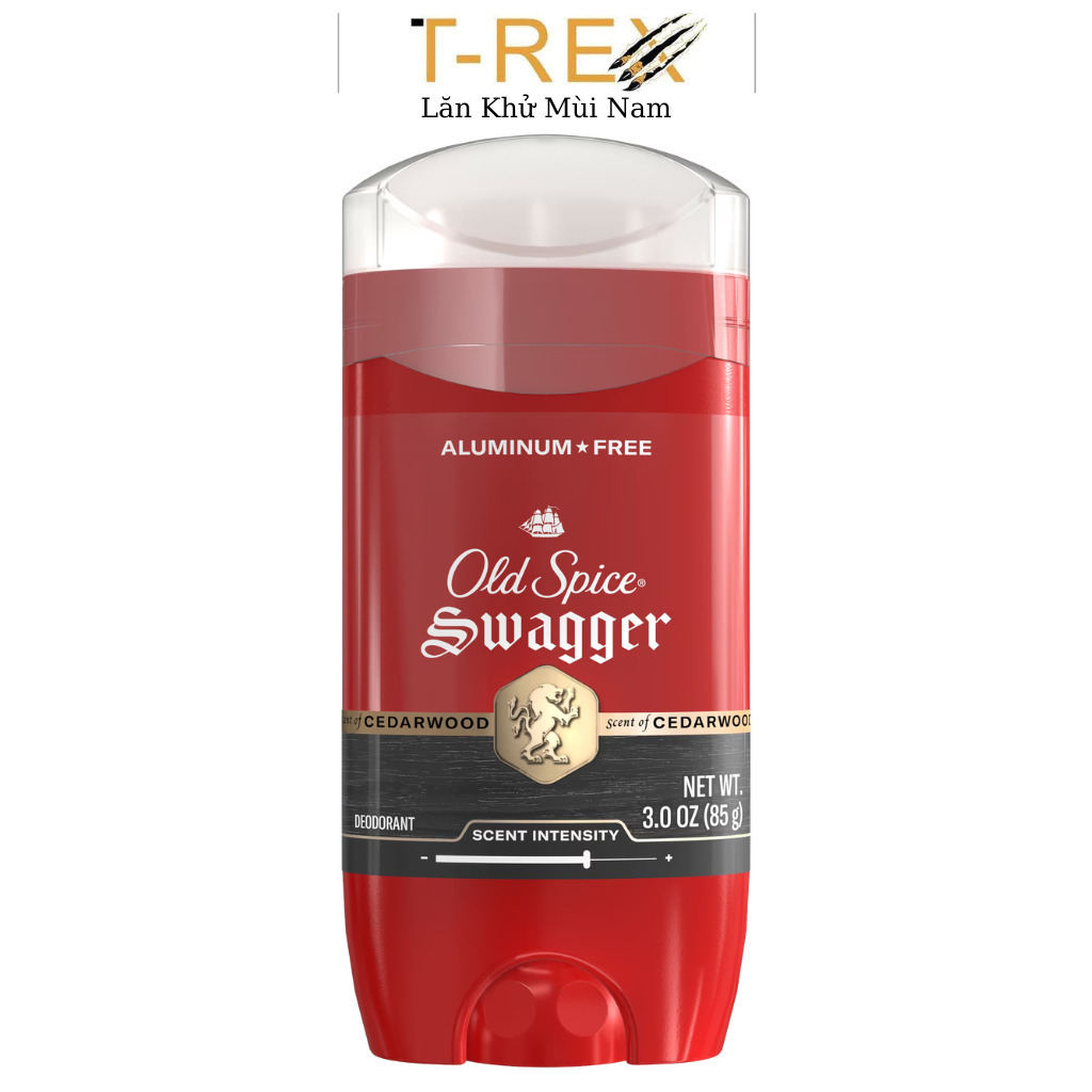 Lăn sáp khử mùi nam Old Spice Red Collection Swagger Deodorant 85g (Sáp Trong)