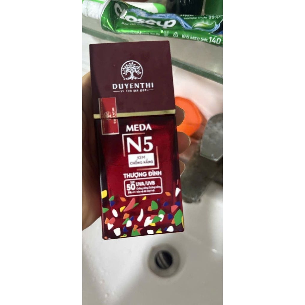 kem chống nắng duyên thị N5 bách y sâm chính hãng kem chống nắng thượng đỉnh Meda N5