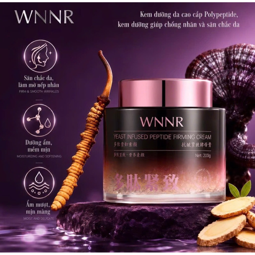 WNR giúp da săn chắc, che phut khuyết điểm,dưỡng ẩm dt