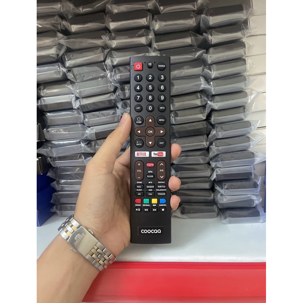 Điều khiển Tivi CooCaa hàng cao cấp( Dùng chung tất cả Tivi CooCaa)