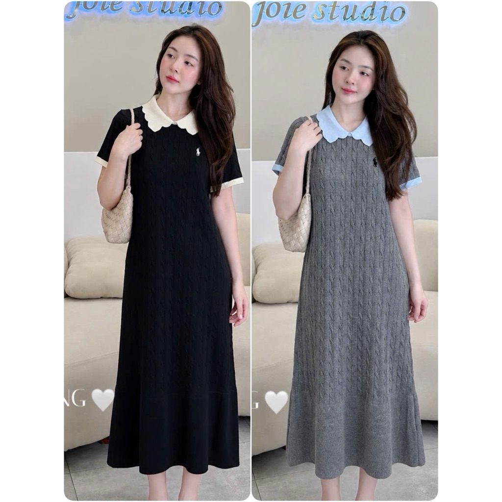 (QC) Váy mongtoghi thêu ngực QC8336 freesz