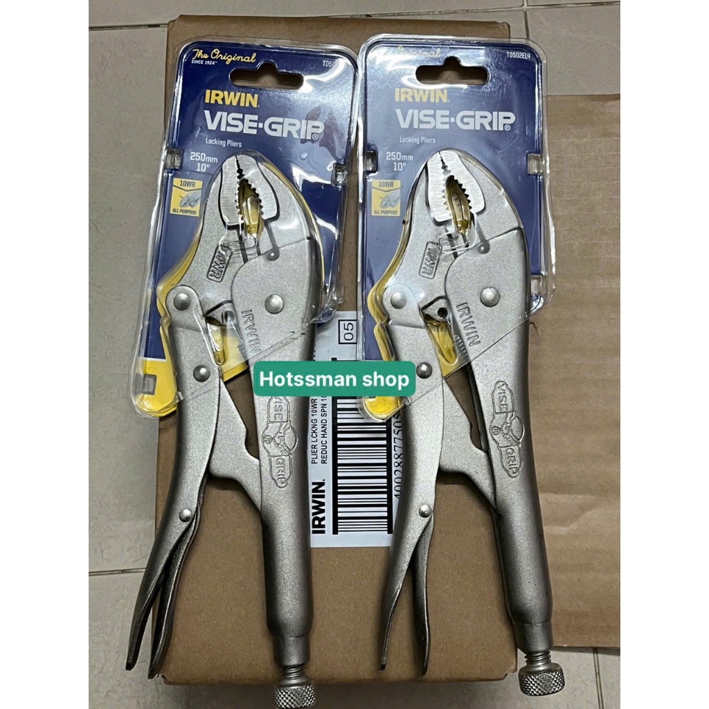 KÌM BẤM MỸ VISE GRIP 10'' DÀI 250MM,KÌM BẤM CHẾT IRWIN HÀNG CTY.