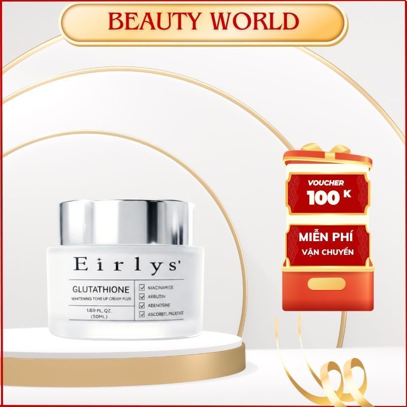 Kem Dưỡng Eirlys' Glutathione, Kem Dưỡng Trắng Da, Mờ Thâm Nám, Tàn Nhang Eirlys 50ml, Sheeva Beauty