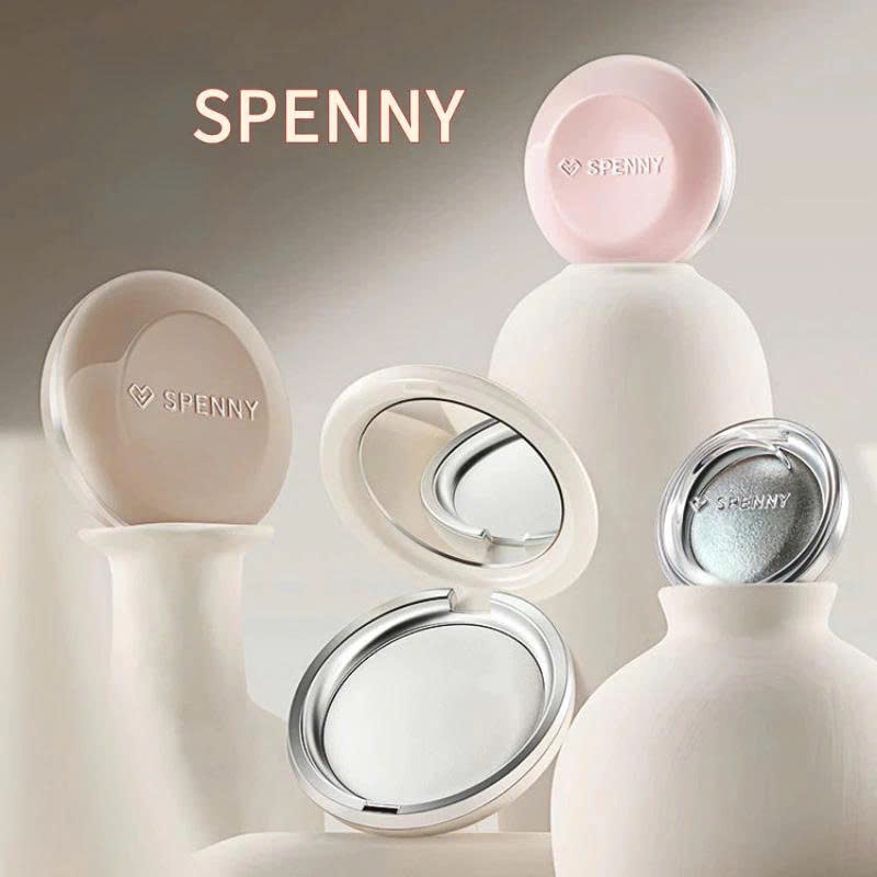 [SPENNY] PHẤN PHỦ NÉN KHOÁNG SPENNY SOFT YARN POWDER CAKE MỀM MỊN CĂNG BÓNG KIỀM DẦU 24H