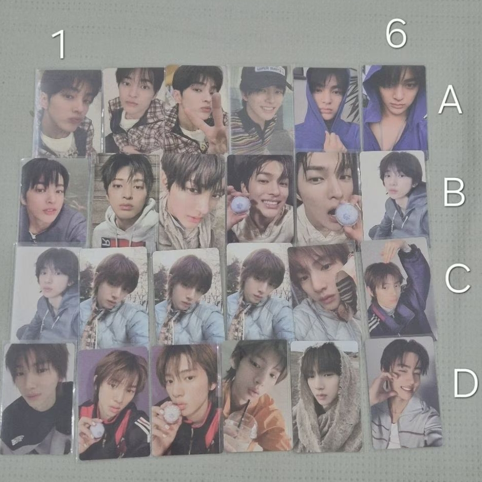 Ảnh thẻ card bo góc CORTIS (James, Keonho, Martin, Juhoon, Seonghyeon)