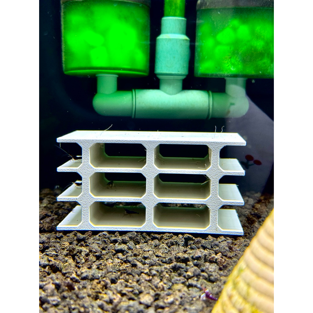 HANG PLECO 3 TẦNG - Đồ Chơi Thuỷ Sinh Hang Pleco 3 Tầng Làm Nơi Trú Ẩn Cho Cá Pleco, Tép Cảnh