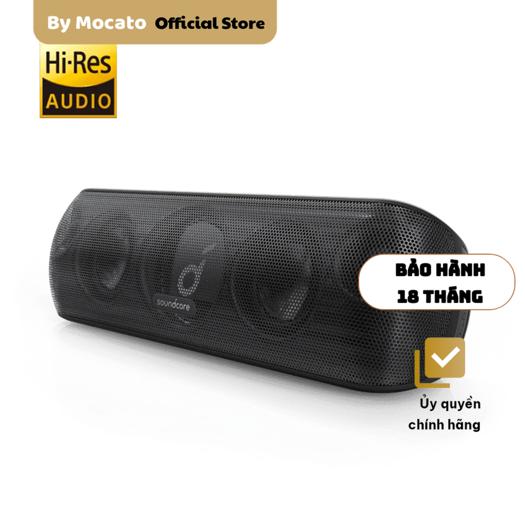 Loa Bluetooth Anker Soundcore Motion+ A3116, Hi-Res, chống nước IPX7
