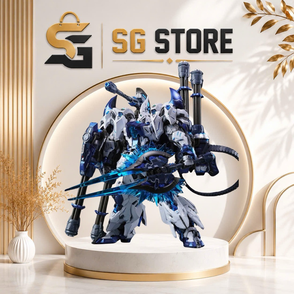 [Có Sẵn] Mô hình lắp ráp INERA+ – Lizard White Blue 1/100 (Limited)