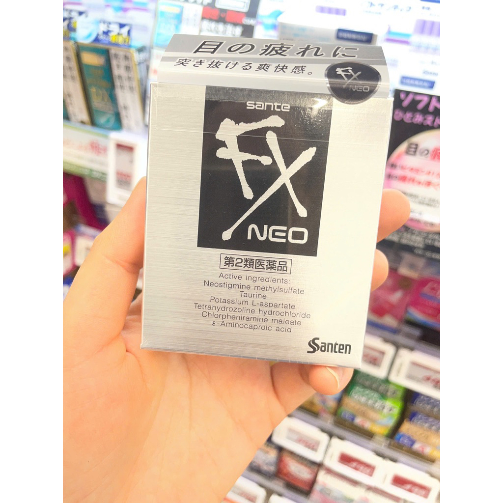 Nước Nhỏ mắt Sante FX Neo bạc 12ml