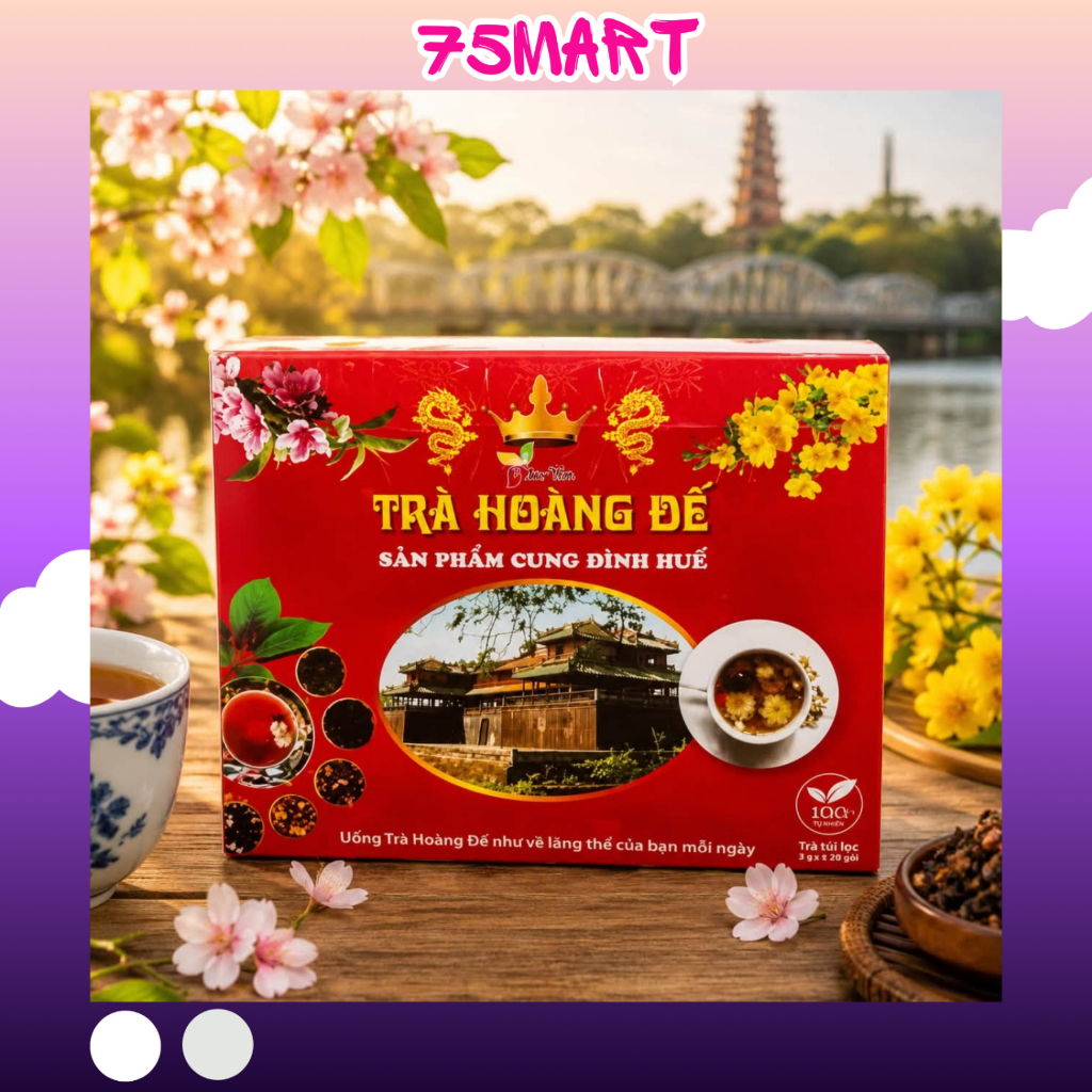 Trà Hoàng Đế Túi Lọc (2,5g x 30 gói)