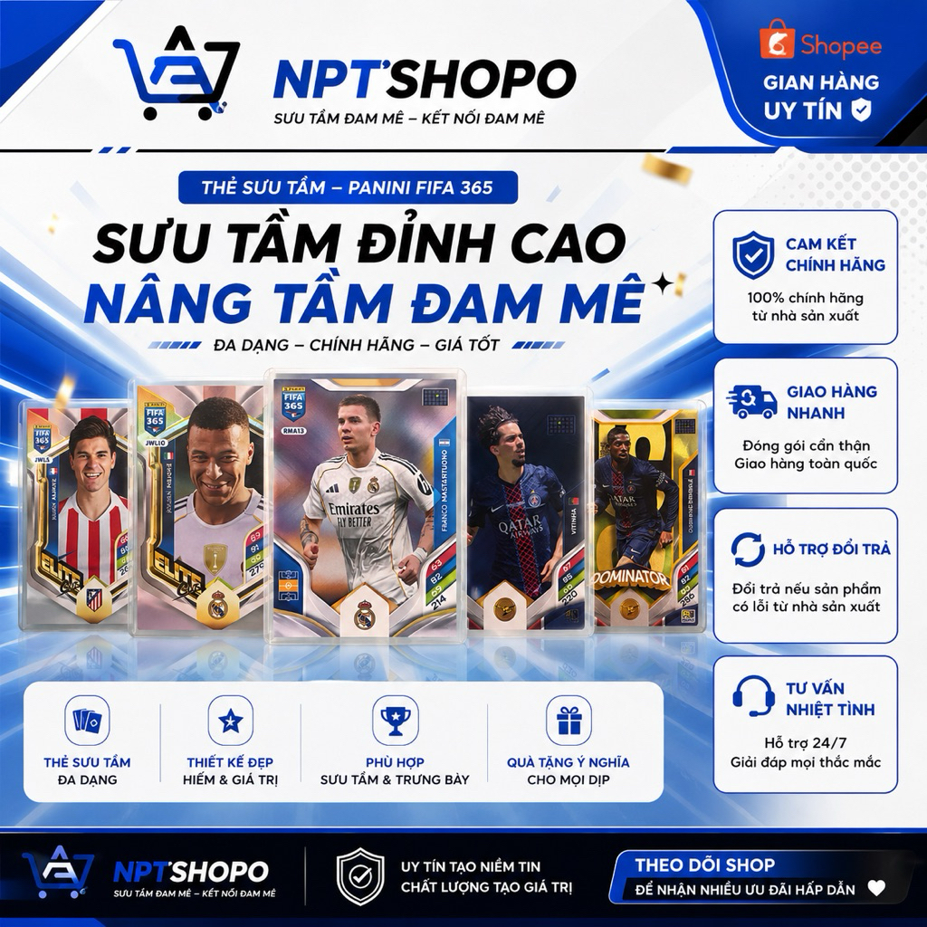 THẺ PANINI FIFA 365