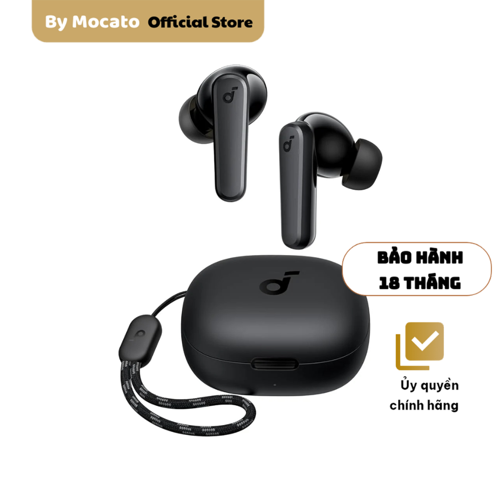 Tai nghe Bluetooth Soundcore R50i A3949, BassUp, 30 giờ pin, IPX5