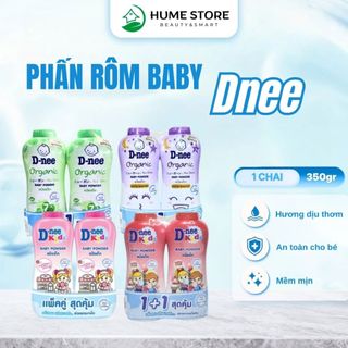 Phấn Rôm Dnee Organic Thái Lan Baby Power 350g Hume