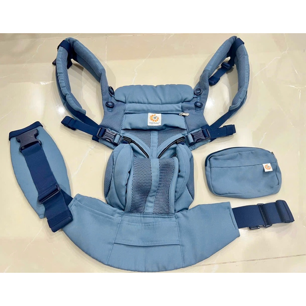🩶 Ergobaby Omni 360 màu xanh
