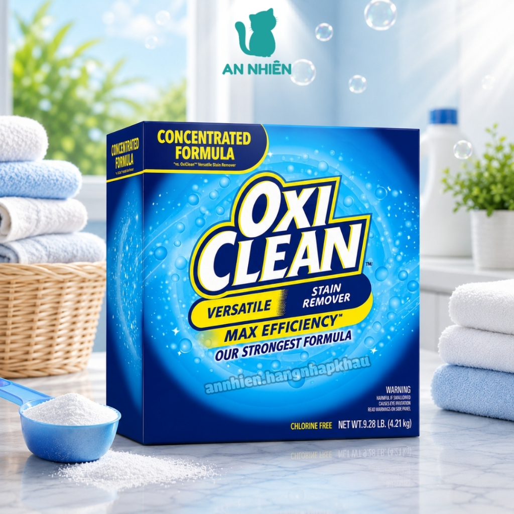 Bột giặt tẩy đa năng Oxi Clean Versatile Stain Remove thùng 4.21kg