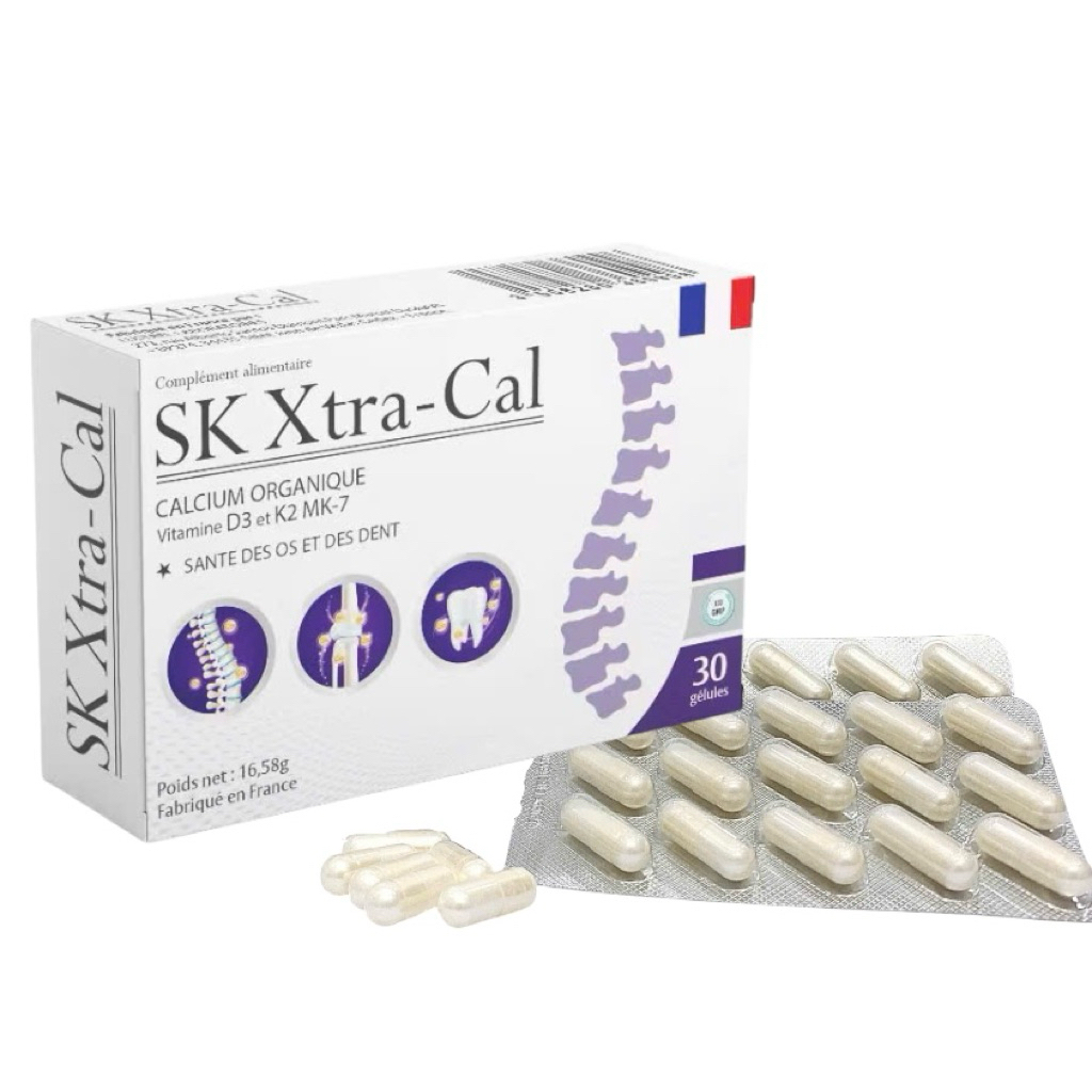 Canxi Nhập Khẩu Ý- SK XTRA-CAL - Phát triển chiều cao, chắc xương, răng