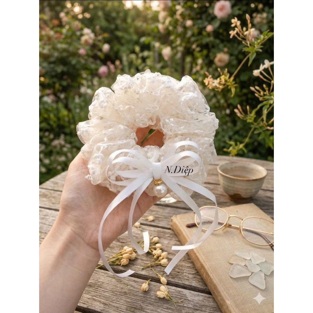 Scrunchies to phồng cao cấp