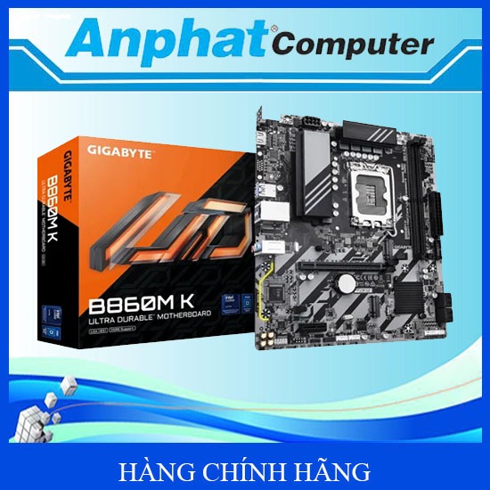 Bo Mạch Chủ Mainboard Gigabyte B860M K Socket LGA 1851 - Hàng Chính Hãng