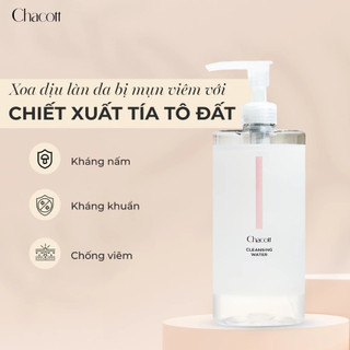 Nước Tẩy Trang Dành Cho Da Nhạy Cảm Chacott Cleansing Water 500ml