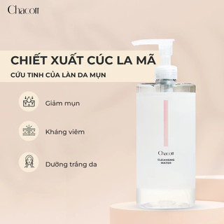 Nước Tẩy Trang Dành Cho Da Nhạy Cảm Chacott Cleansing Water 500ml