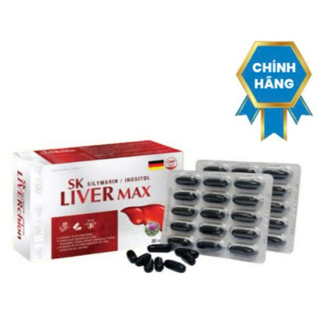 Nhập Khẩu Đức - SK LIVER MAX -Viên uống bổ gan co cấp, chính hãng