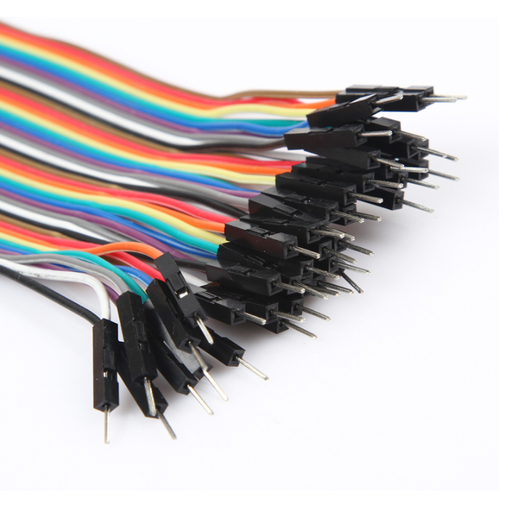 Bộ 40 Dây Cắm Test Board DuPont Đực-Đực Đực-Cái Cái-Cái 10-30cm - Dây Nối Breadboard Arduino