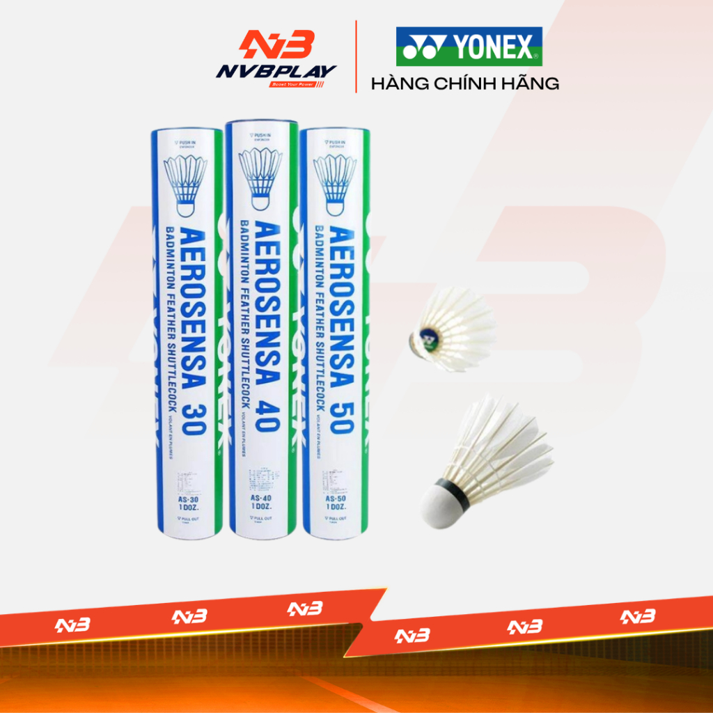 Ống Cầu Lông Yonex Aerosensa 30/40/50 Speed 2 - Ống Cầu Lông Yonex AS30, AS40, AS50 - Hàng Chính Hãn