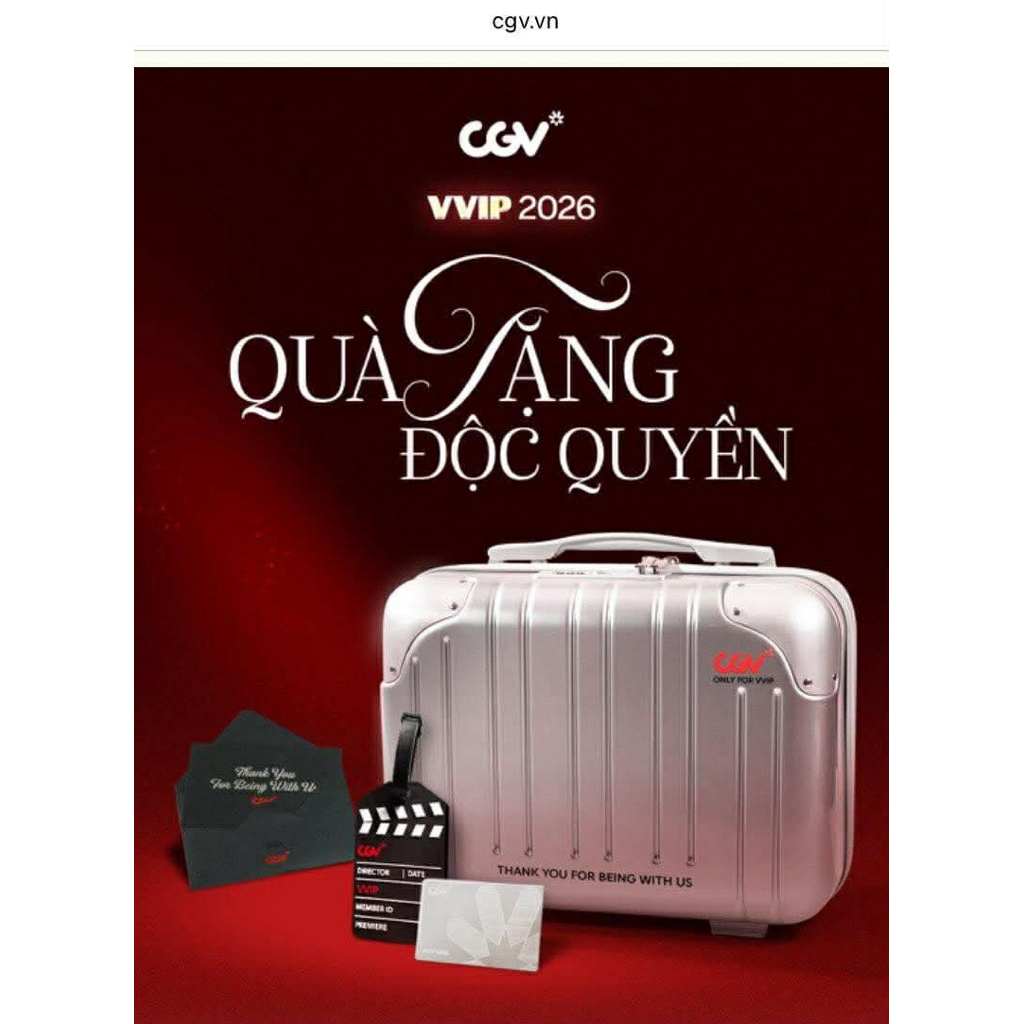 Quà VVIP CGV - Valy