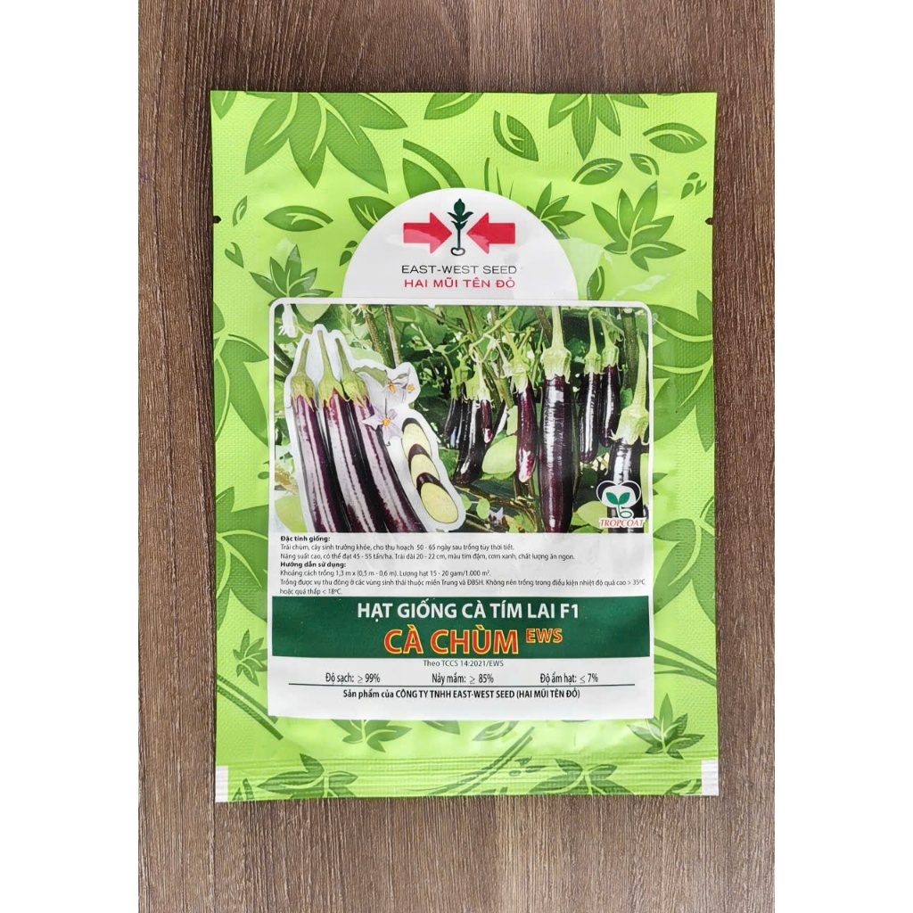 Hạt giống cà chùm gói 2g east-west seed