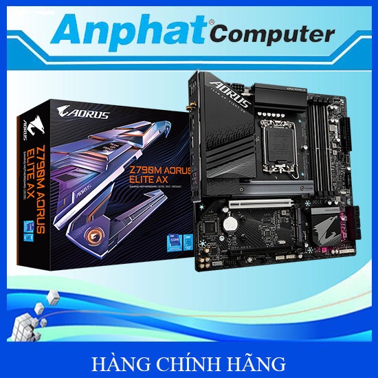 Bo Mạch Chủ Mainboard Gigabyte Z790M AORUS ELITE AX Socket LGA 1700 - Hàng Chính Hãng