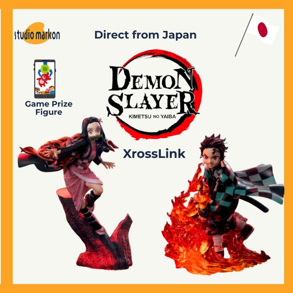 SEGA Demon Slayer ""XrossLink”” Nezuko Kamado / Tanjiro Kamado  Figure 20260710 [Direct from Japan]