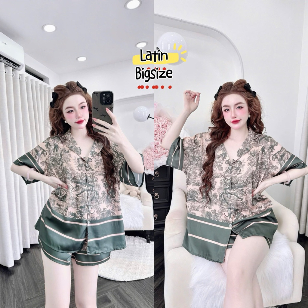 Đồ bộ Lụa Latin 50-100kg cao cấp