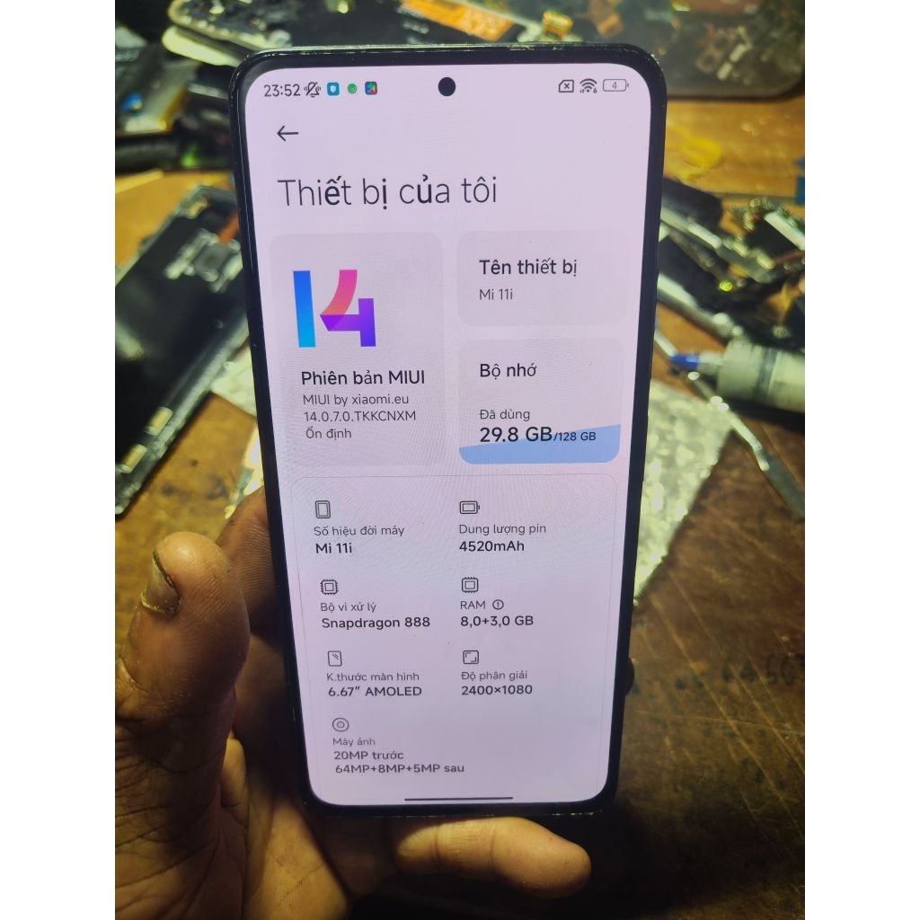 Điện thoại redmi k40 pro chíp 888 cũ rẻ như xác
