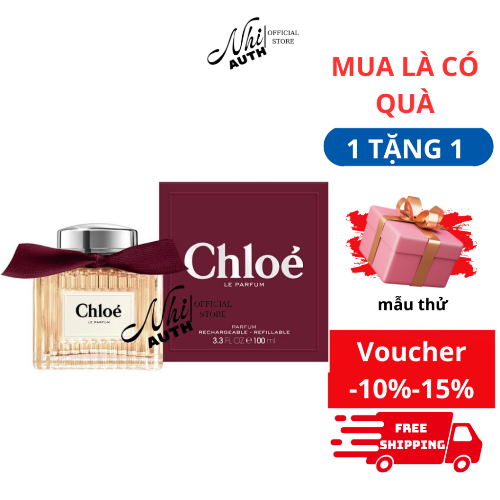 Nước hoa nữ Chloe Le Parfum 100ml Auth (nguyên seal)