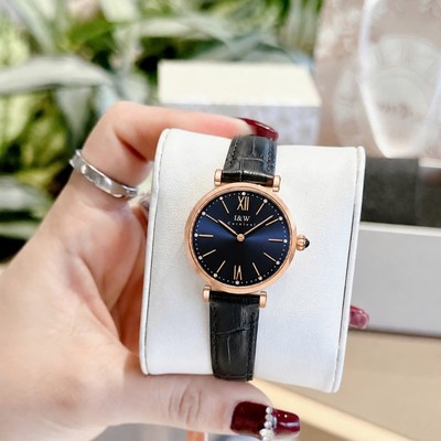 Đồng hồ nữ chính hãng I&W Carnival 562L-D2 Kính sapphire,chống xước,Chống nước30m,BH24 tháng,Máy điện tử(pin),dây da