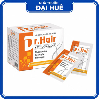 Gội đầu chống nấm, sạch gầu , hết ngứa Dr.Hair hộp 30 gói