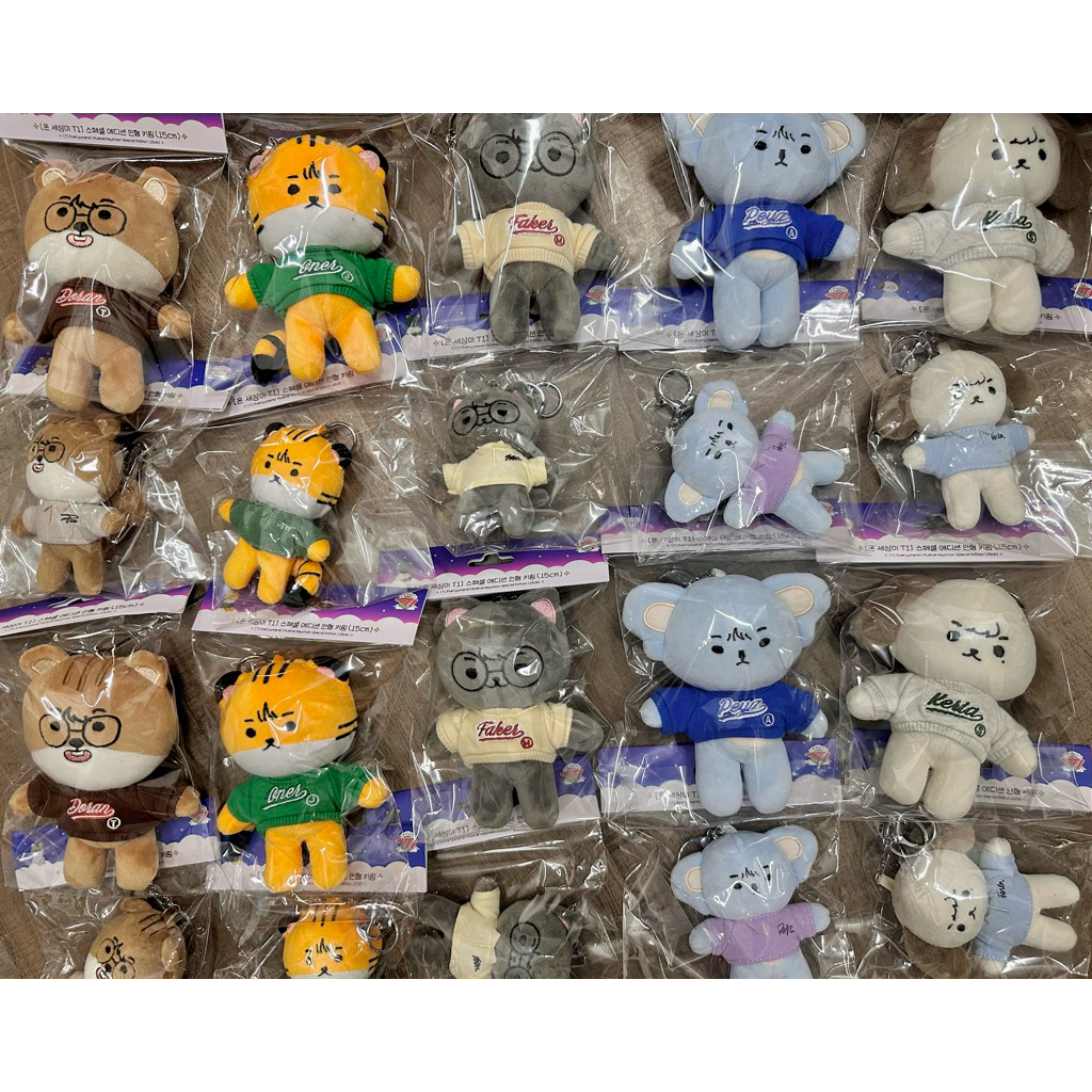 (Hàng sẵn) T1 2026 Plushie Keychain+card DOFPK chính hãng