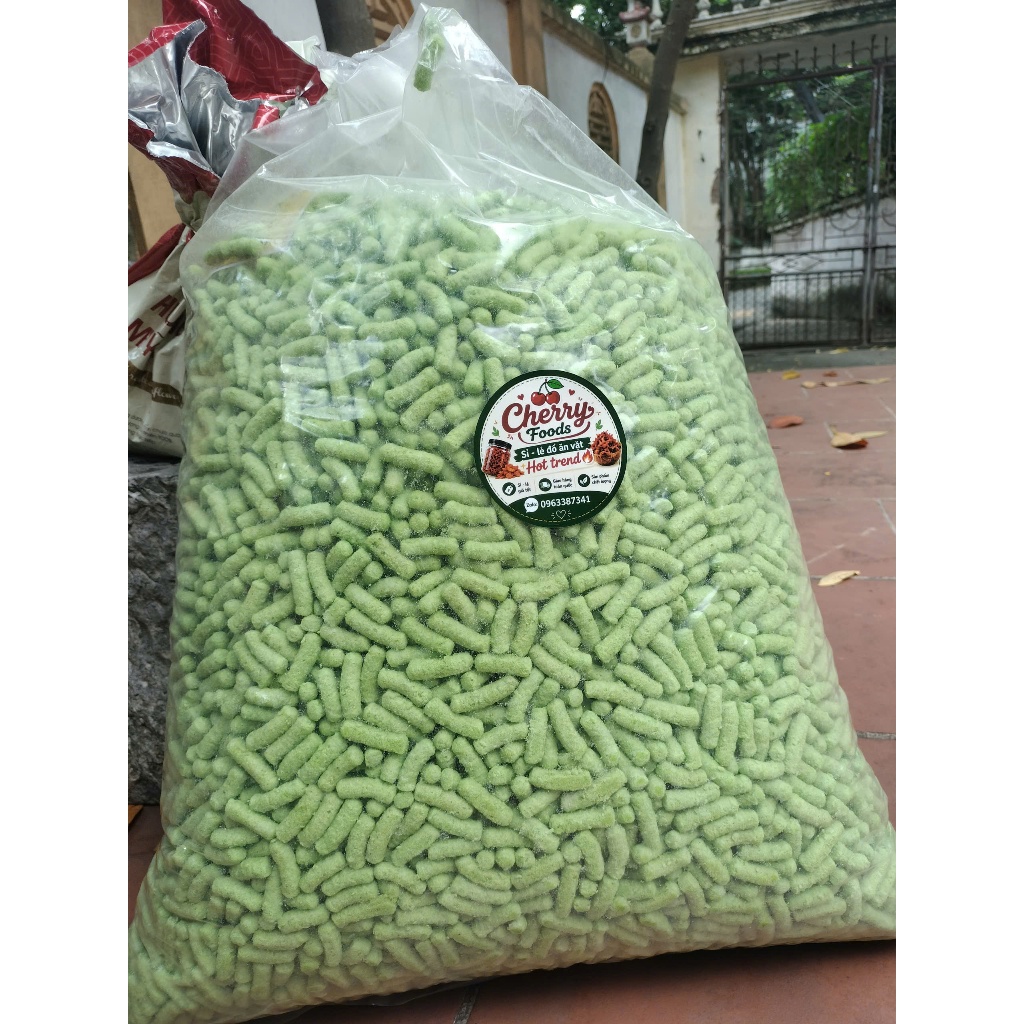 Bán Sỉ 1kg Snack Bim Bim Đậu Xanh Nước Cốt Dừa