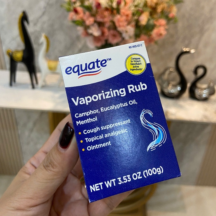 Dầu cù là giữ ấm Vaporizing Rub Equate Mỹ - Date 2029