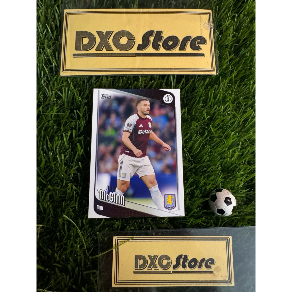 [ CHÍNH HÃNG ] - TOPPS UCC 2026 - JOHN McGINN (ASTON VILLA)