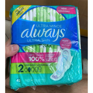 Băng vệ sinh Always Ultra Thin Mỹ